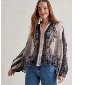 Anthropologie forever that girl blouse